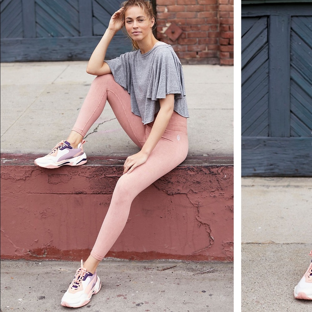 High rise 7/8 length good karma leggings